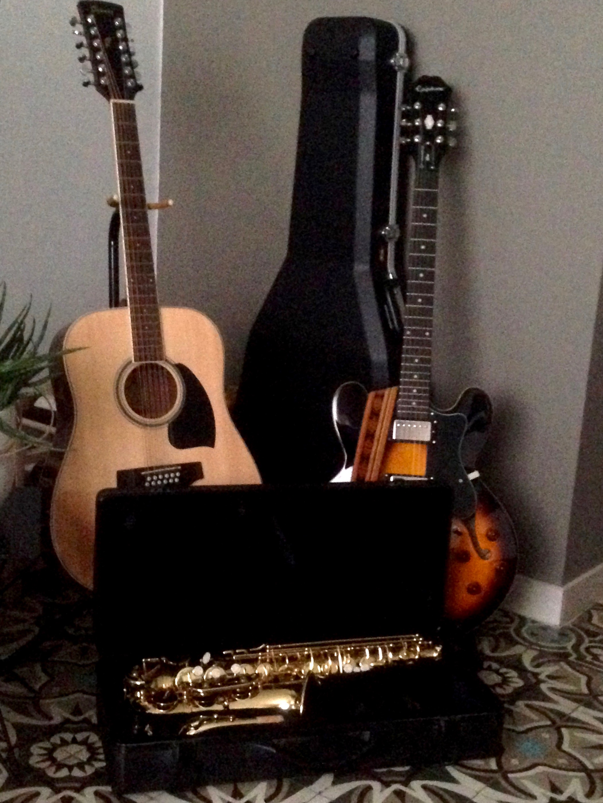 A Small Collection Of Music Instruments